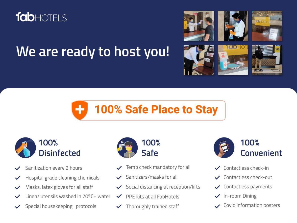 Fabhotel Frazer Suites - Nr Bangalore Cantt Railway Station Экстерьер фото